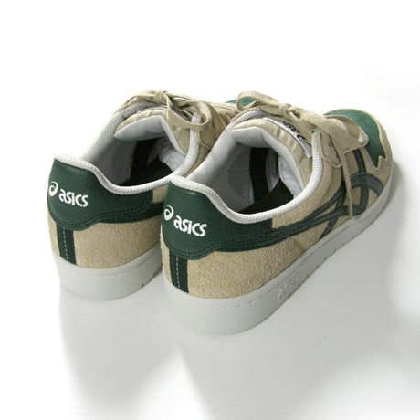 ASICS ／ アシックス　SKATEBOARDING JAPAN PRO レザー スニーカー ベージュ グリーン ｜ オールシーズン