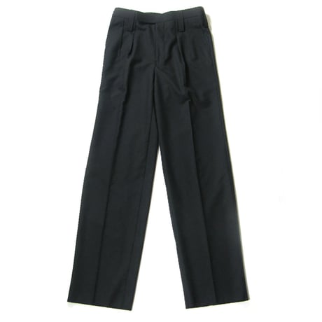 Fumiya Hirano THE TROUSERS × Harrisons ／ フミヤヒラノザトラウザーズ × ハリソンズ　Davis トラウザーズ 日本製 パンツ ブラック ｜ 春夏　370822
