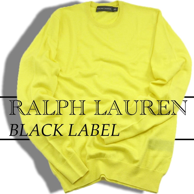 Ralph Lauren - 新品未使用　RALPH LAUREN Black Label  カシミヤニット Ralph Lauren Black Label ／ ラルフローレン ブラックレーベル カシミ