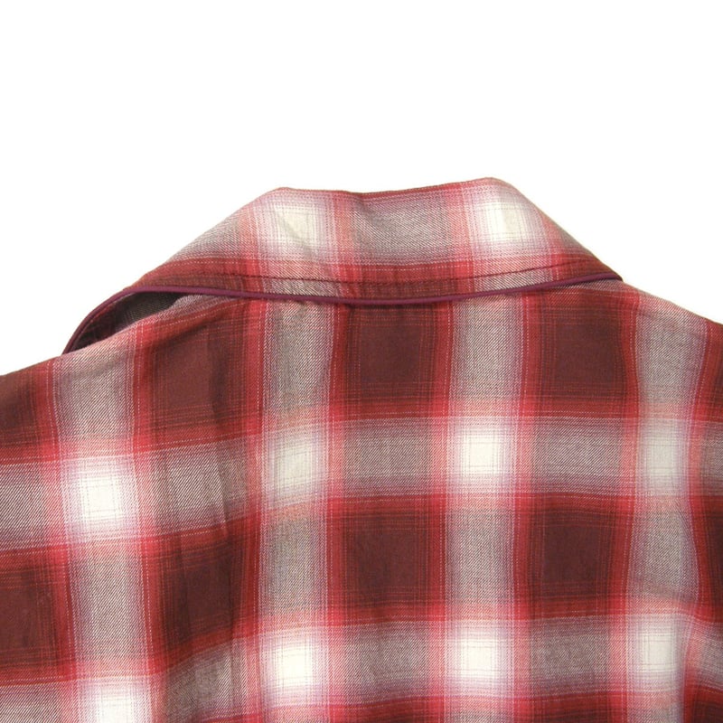 BEAMS / ビームス ガウン コットン オンブレチェック チェック