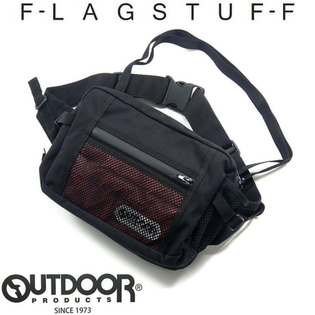 F-LAGSTUF-F × OUTDOOR PRODUCTS × CORDURA ／ フラグスタフ × アウトドアプロダクツ × コーデュラ　3WAY ボディバッグ ショルダーバッグ ウエストバッグ