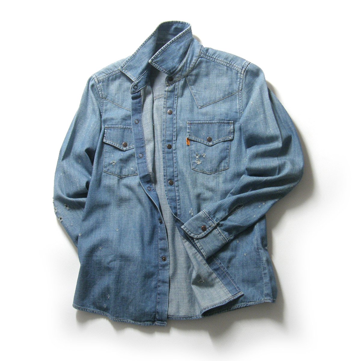 Levi's ／ リーバイス オレンジタブ デニムシャツ ウエスタン
