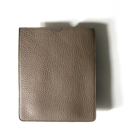 JEANPAULKNOTT ／ ジャンポールノット　A5サイズ iPad タブレット ケース カーフレザー グレイン エンボス グレーベージュ ｜ オールシーズン　（No.280366）