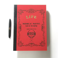 【オマケのノート付】 FISHER × The BOOK STORE ／ フィッシャー × ブックストア　SPACE PEN スペースペン アメリカ製 加圧式ボールペン ボールペン ノーブルノート 赤