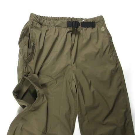 MARMOT CAPITAL ／ マーモット キャピタル　耐久撥水 耐水 透湿 防風 クロップド シェルパンツ カーキ ｜ オールシーズン　（No.380266）
