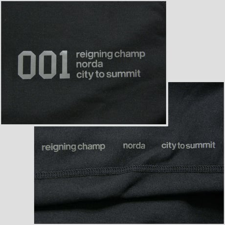 REIGNING CHAMP × NORDA × POLARTEC Power Stretch Pro ／ レイニングチャンプ × ノルダ × ポーラテック　ハーフジップ カットソー カナダ製