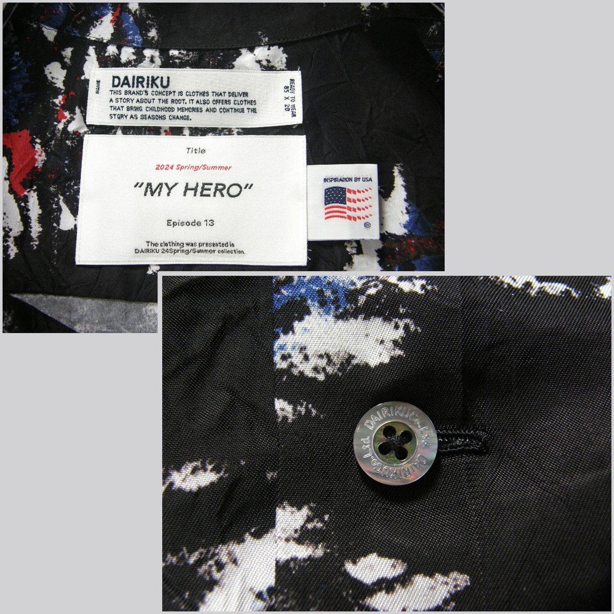 DAIRIKU 半袖シャツ DAIRIKU ／ ダイリク 半袖シャツ ｜ 春夏 （No.370489） | Jagoo