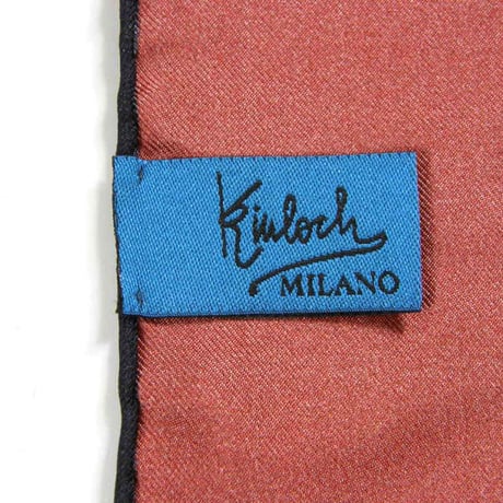 Kinloch ／ キンロック　シルク ネッカチーフ イタリア製 ミニスカーフ ポケットチーフ アンブレラ ｜ オールシーズン　（No.A8）