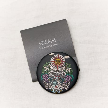 缶バッチ　天地創造