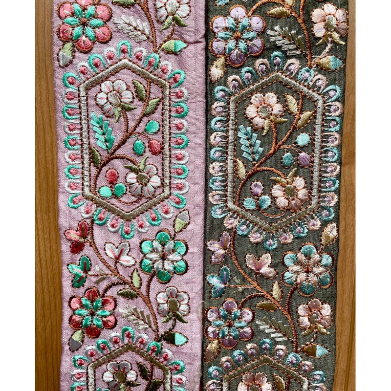 インド刺繍リボン アソート 20cm×40本 | インド刺繍リボン arinco ribbon