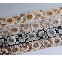 インド刺繍リボン 半ロール 1ロール | インド刺繍リボン arinco ribbon