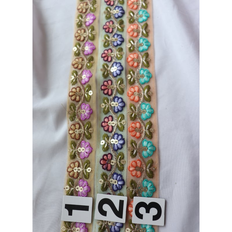 インド刺繍リボン 1ロール | インド刺繍リボン arinco ribbon