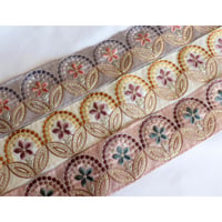 インド刺繍リボン　2m カット済み