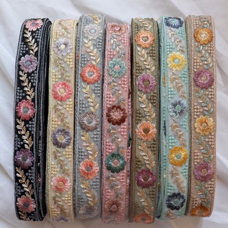 インド刺繍リボン arinco ribbon