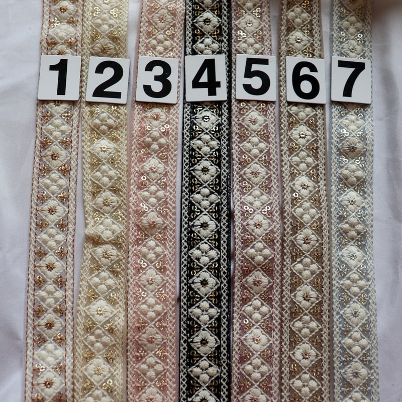 インド刺繍リボン 1ロール | インド刺繍リボン arinco ribbon