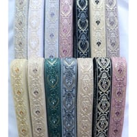 【再再販】インド刺繍リボン　1ロール
