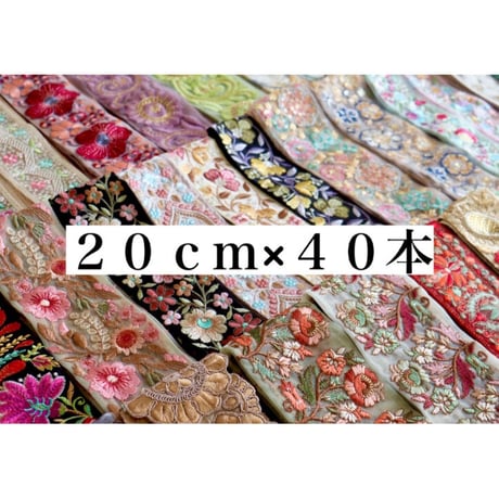 【再販】20cm×40本アソート