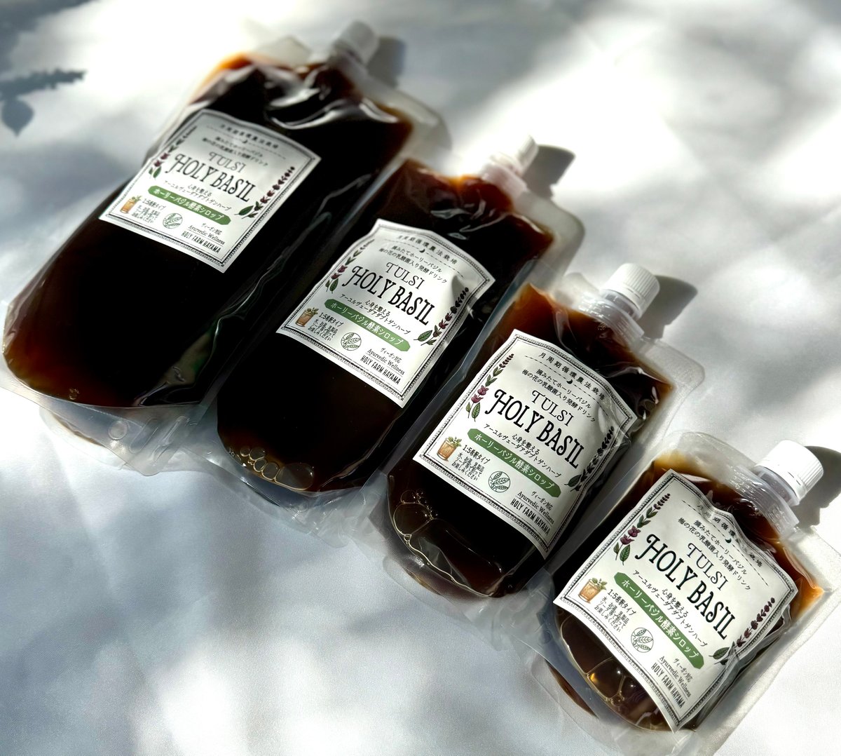 ホーリーバジル酵素シロップ 500ml (5倍希釈） | HOLY FARM HAYAMA
