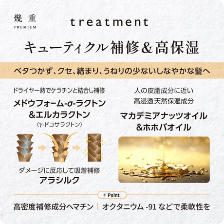幾重 プレミアム トリートメント 500ml