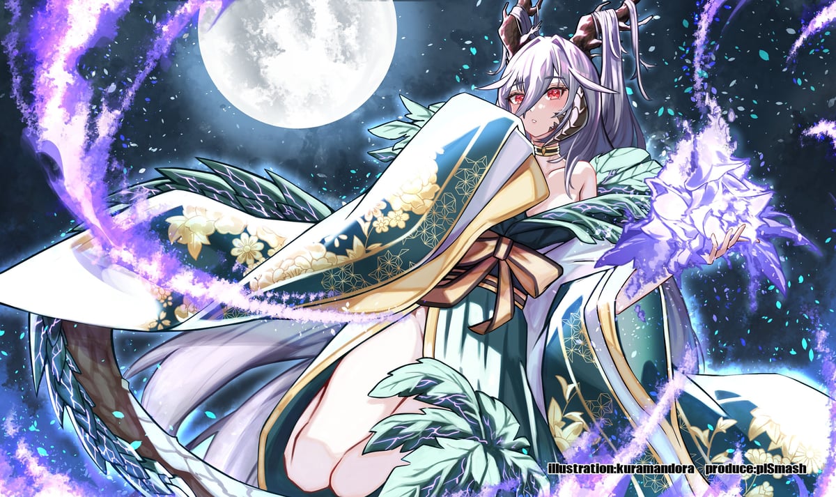 中村エイト　プレイマット　九頭龍 ☆新作☆中村エイト先生☆描き下ろし☆九頭龍フルアート☆プレイ