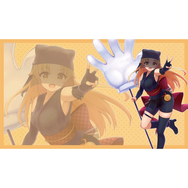 plusmash 後輩ちゃんプレイマット plusmash 後輩ちゃんプレイマット TCG】”カードゲームをする後輩