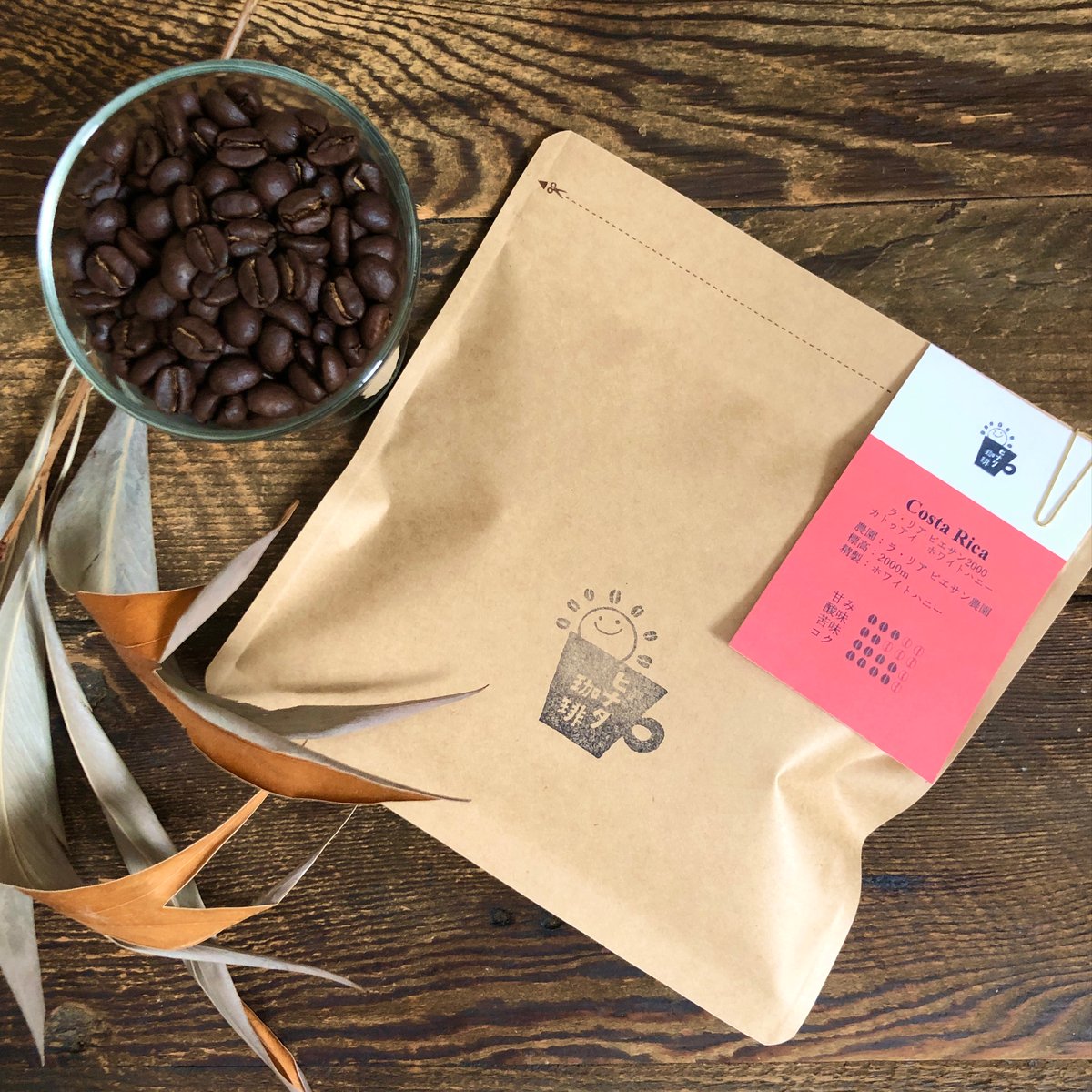 100g】コスタリカ ラ・リア ピエサン2000 カトゥアイ ホワイト