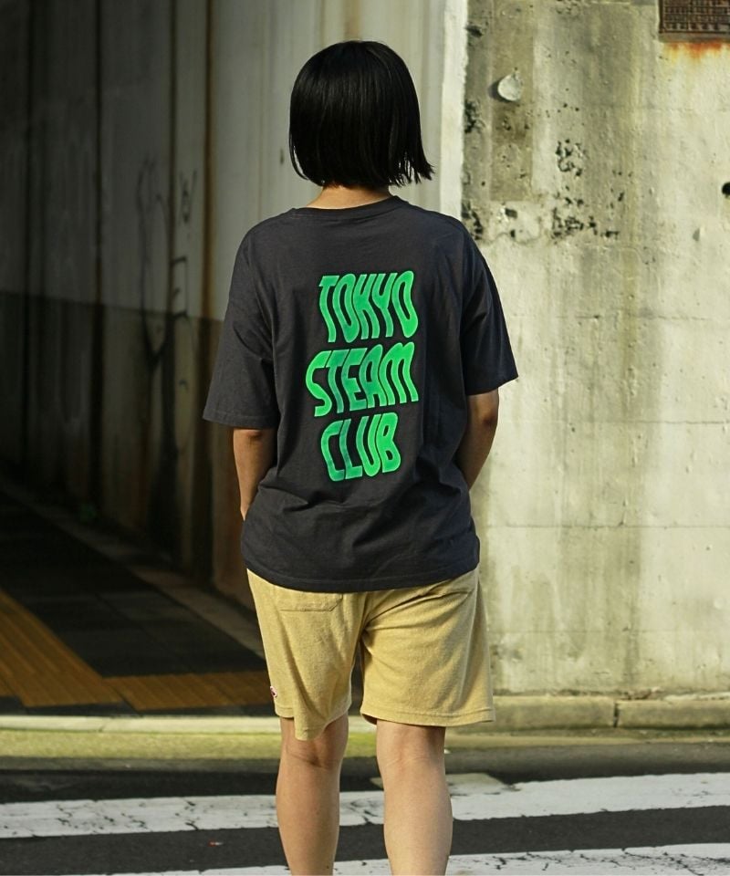 TOKYO STEAM CLUB Tシャツ（スミクロ） | D A I S A N G E N