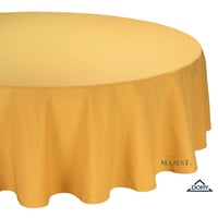 円形テーブルクロス（MAJEST）直径１８０㎝　受注生産品（納期10日前後）