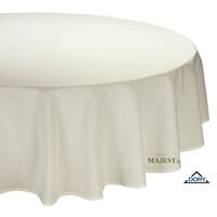 円形テーブルクロス（MAJEST）直径１５０㎝　受注生産品（納期10日前後）