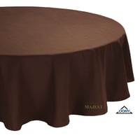 円形テーブルクロス（MAJEST）直径２３０㎝　受注生産品（納期10日前後）