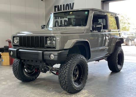 【JIMNY/SIERRA/NOMADE】 XJ STYLE 2SQUARE LIGHT KIT JB64/JB74/JC74