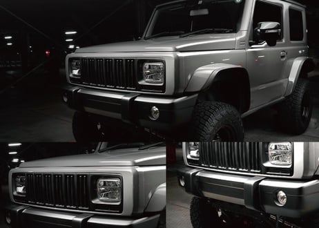 XJ STYLE角目KIT+フロントバンパー　JB64／JB74