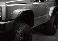 【JIMNY SIERRA】　XJ STYLEオーバーフェンダー JB74専用