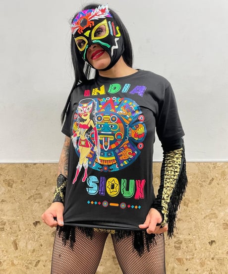 ＣＭＬＬ　インディア・シウクスTシャツ＜Ｍ、Ｌサイズ＞（メキシコイラスト仕様）