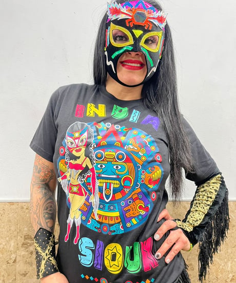 ＣＭＬＬ　インディア・シウクスTシャツ＜Ｍ、Ｌサイズ＞（メキシコイラスト仕様）