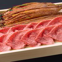 【食卓を豪華に！】近江牛赤身スライス400g＆うなぎ蒲焼2尾セット