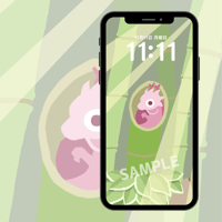 そだつ【子龍ちゃー。の言伝】開運待ち受け画像