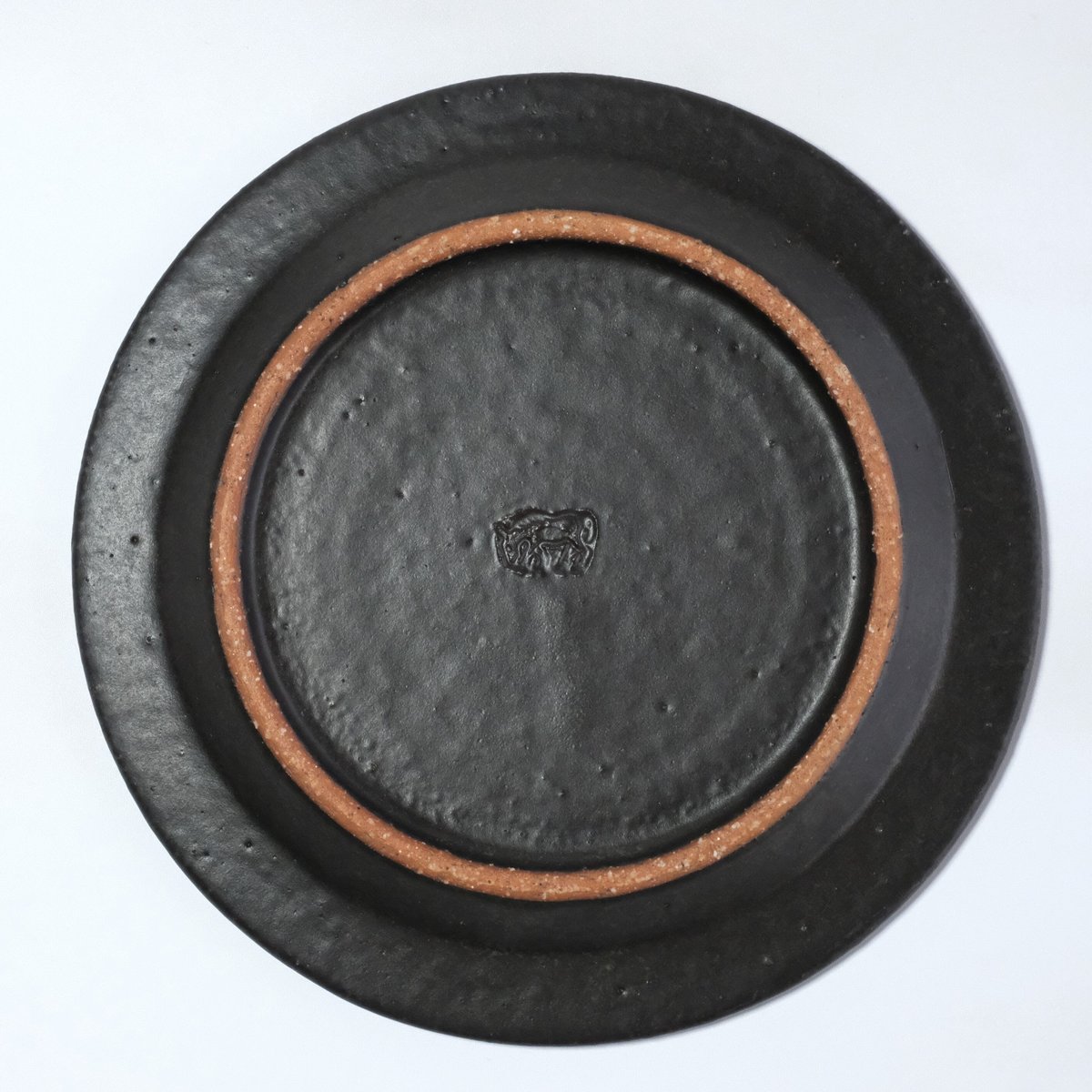 【メール便送料無料対応可】 15cm 洋皿 黒 STORE kougeisha | 長谷川哲也2A 食器