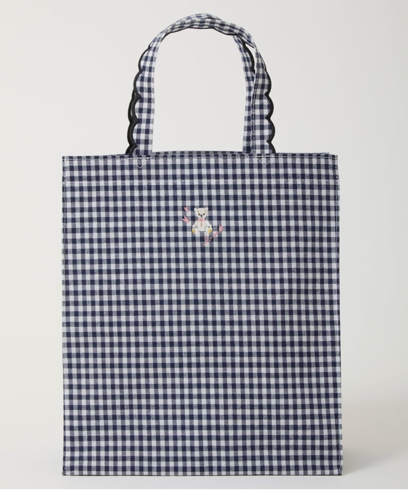 新品＊elu フルールトート＊【elu × ne Quittez pas】 elu. ヌキテパ ne Quittez pas コラボ フルールトートバッグ