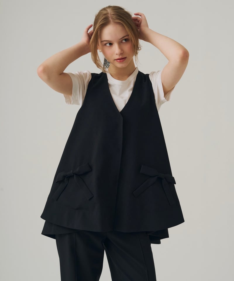Victoria A-line Gillet Black | elu