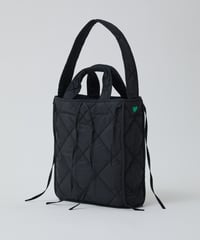 Reversi Bag Big-Jacquad & quilting Bag- Black |