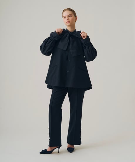 Victoria A-line Gillet Navy