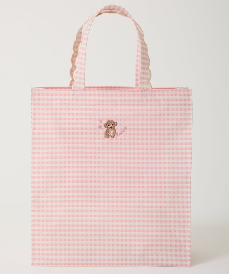 新品　eluフルールトート　スクエア　ピンク 楽天市場】elu エル フルール トートバッグ / Fleur tote バイ
