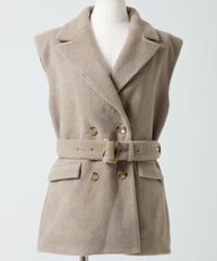 Gabe dress denim ribbon 在庫調整分 | elu