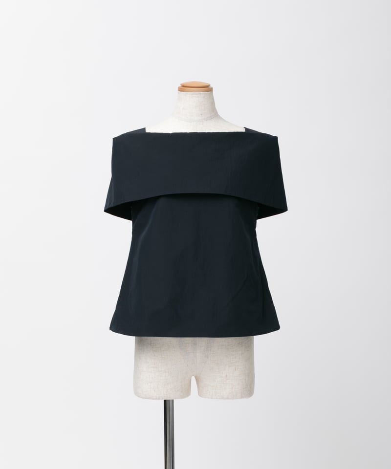 Aurora blouse summer -navy- | elu