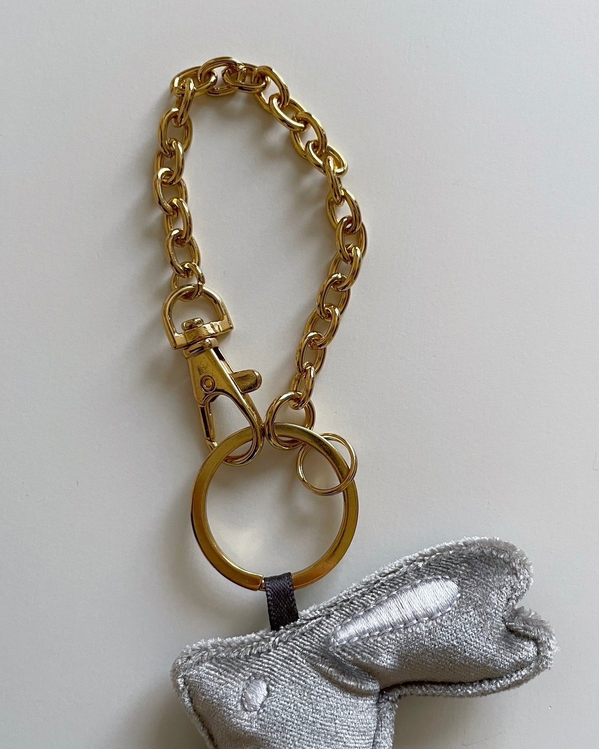Fur rabbit bag charm | elu