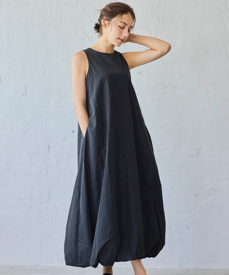 elu. キッズ　リバーシブル　ドレス　ブラック&ギンガムチェック elu. キッズ リバーシブル ドレス ブラック&ギンガムチェック