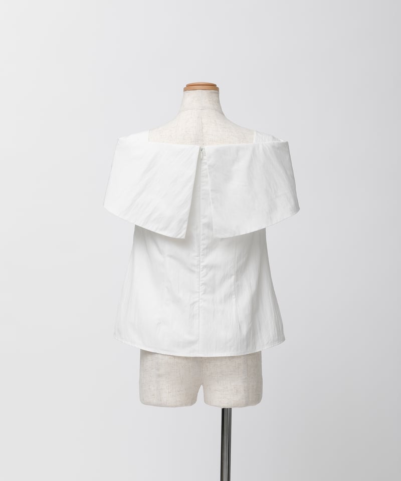 あすか　elu. オーロラブラウス Aurora blouse summer -white- | elu