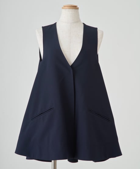 Victoria A-line Gillet Navy