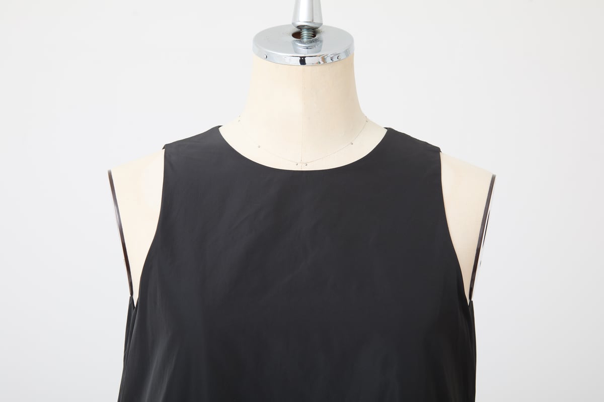 Amelie Balloon dress Black | elu 